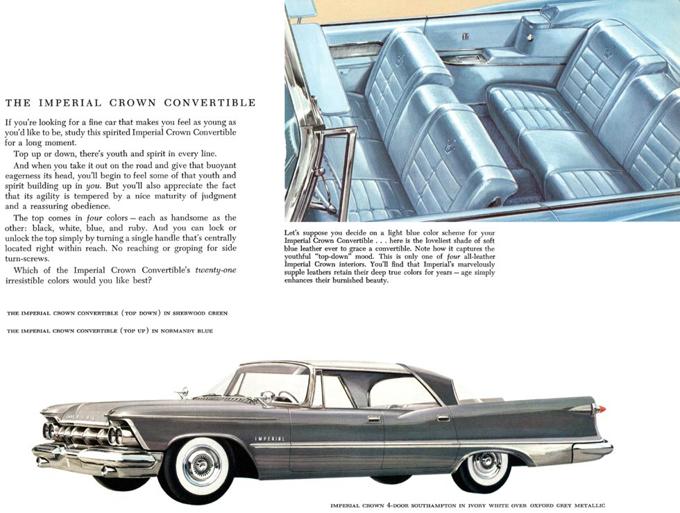 1959 Chrysler Imperial Brochure Page 6